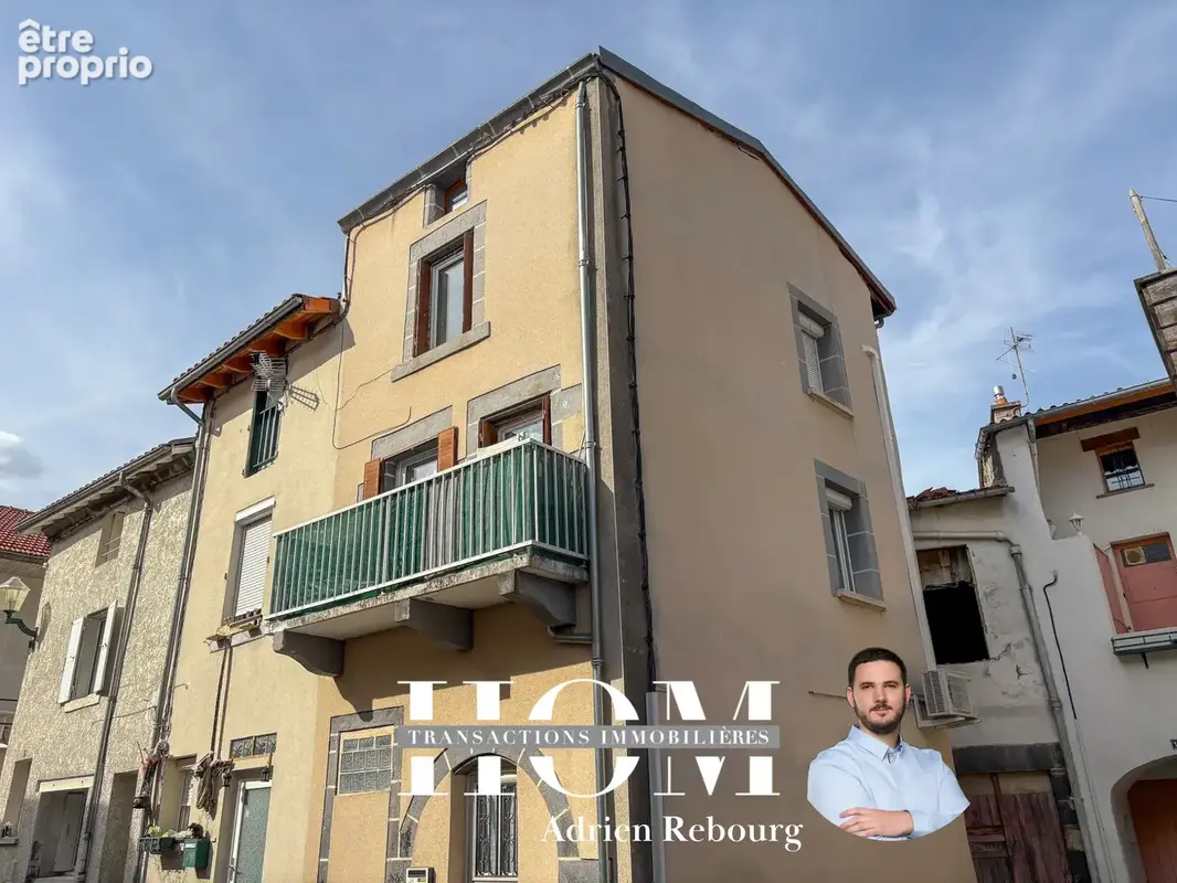 Maison de bourg avec balcon de 54m2 -66m2 au sol - photo 1
