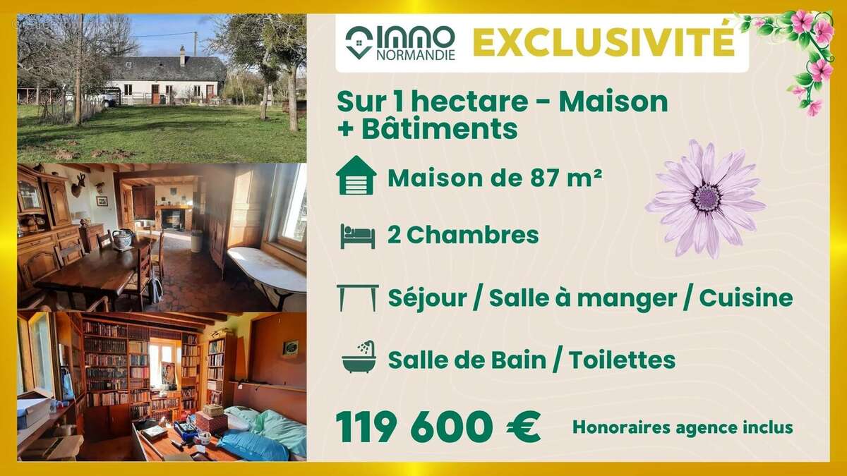 Maison à L'AIGLE