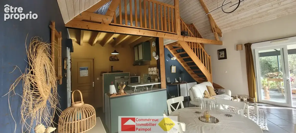 A vendre a plouezec, entre mer et bourg, maison 3 pieces avec veranda et abri bois sur terrain 979 m2 - photo 9
