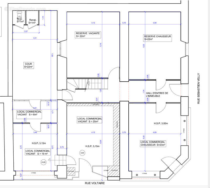 Emplacement N°1 locaux commerciaux et logement - photo 3
