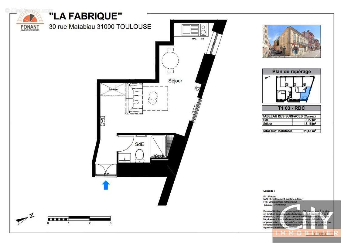 Appartement à TOULOUSE