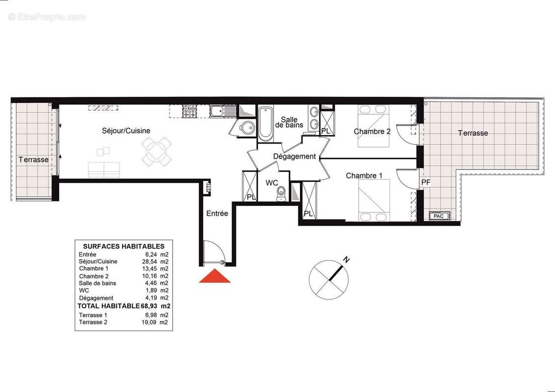 Appartement à BORDEAUX