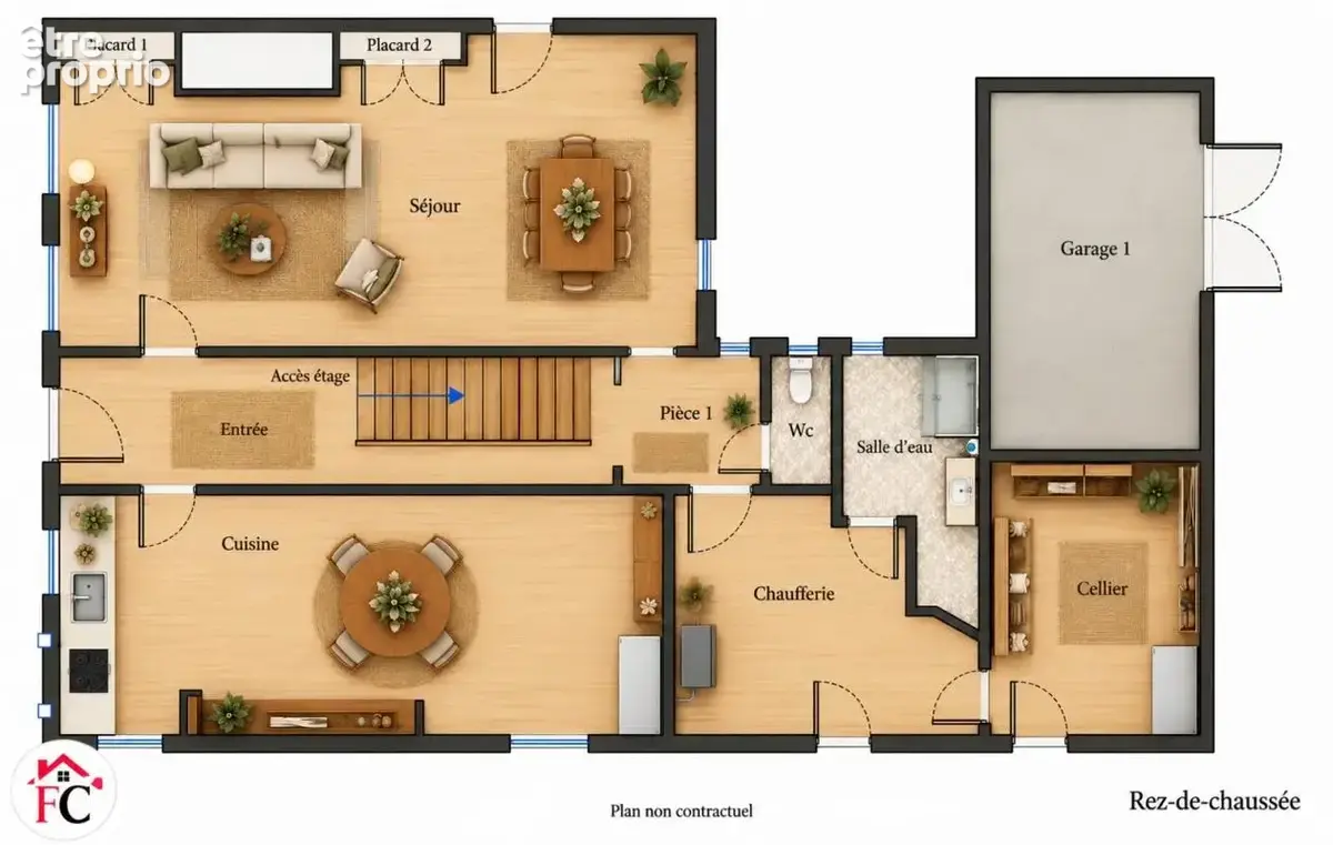 Maison familiale 150 m²  5 chambres Jardin 450 m² Bourg avec commerces à 8 km de L'Aigle - photo 10
