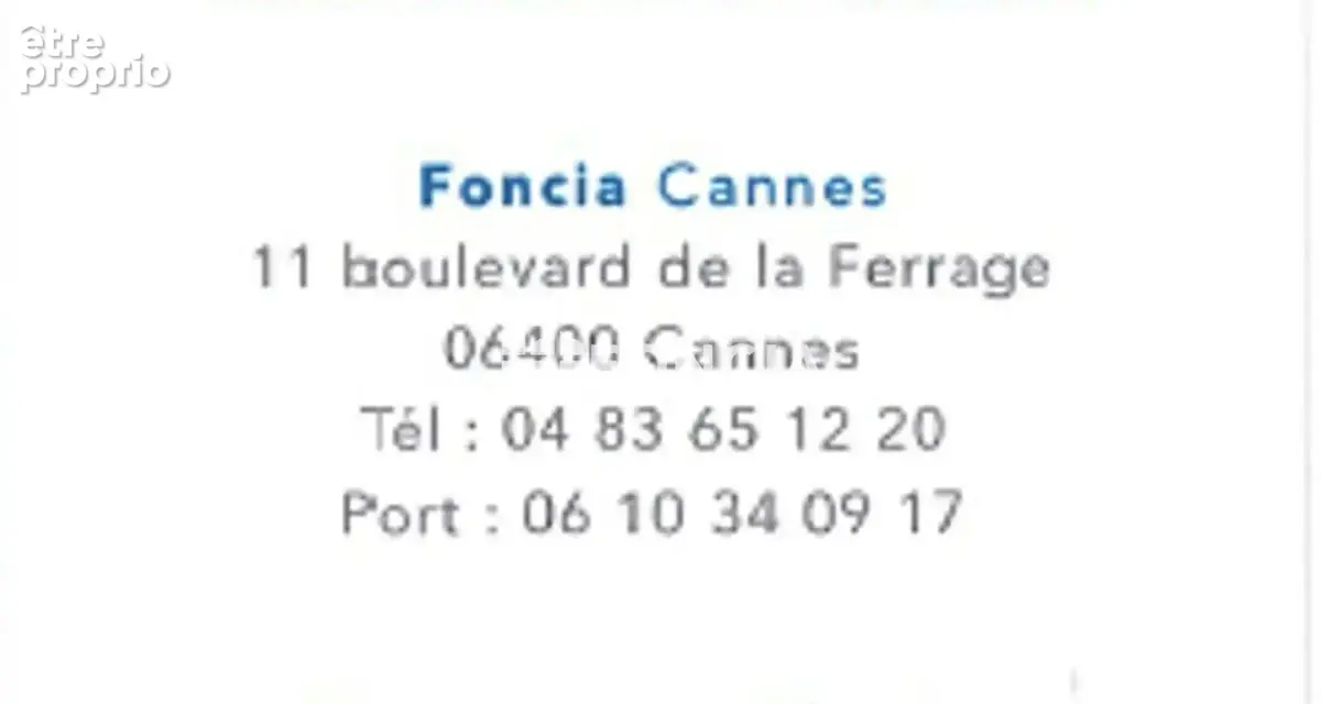 Le cannet - cannes dans residence récente de standing spacieux 2 pieces terrasse box piscine - photo 11