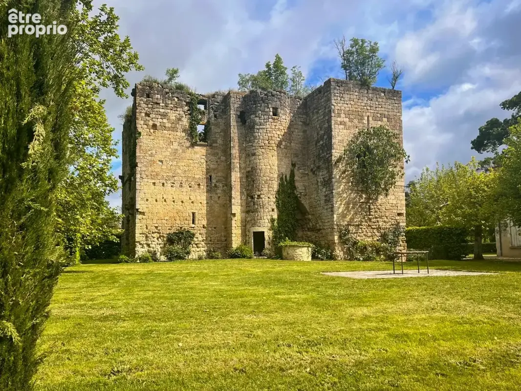 Magnifique domaine comprenant : le manoir (« le château ») vestiges d'un château médiéval, une folie, 2 maisons d'amis, la maiso - photo 7
