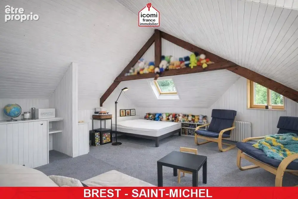 Finistere - brest (29200) - a vendre - maison de charme des annees 30 de 150 m² avec jardin clos et garage - 4 chambres - renova - photo 6