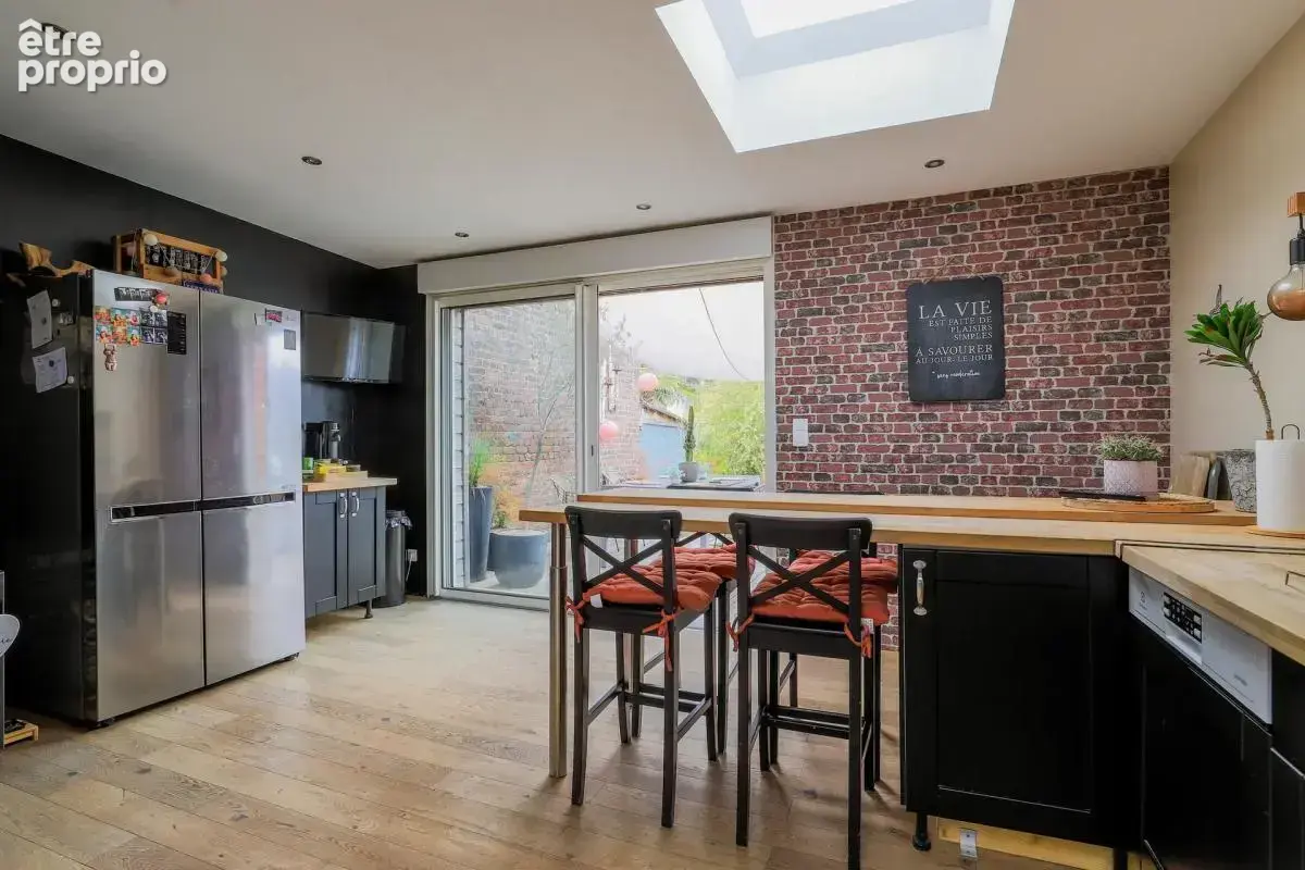 Seclin - maison de ville 155 m² - 4/5 chambres - terrasses - cave - photo 5
