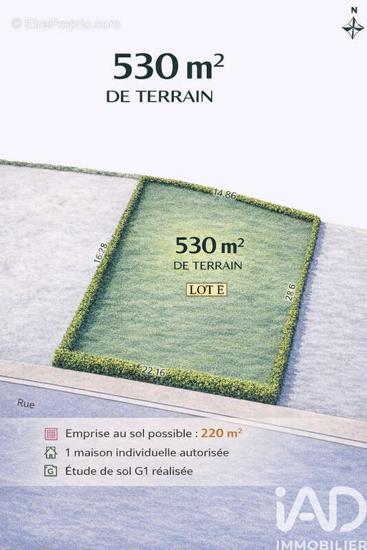 Photo 3 - Terrain à VILLECRESNES