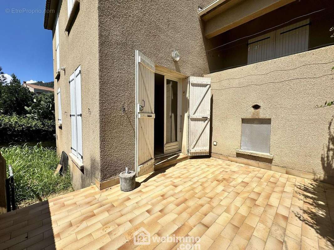 Terrasse de 13 m2 - Maison à BIGUGLIA