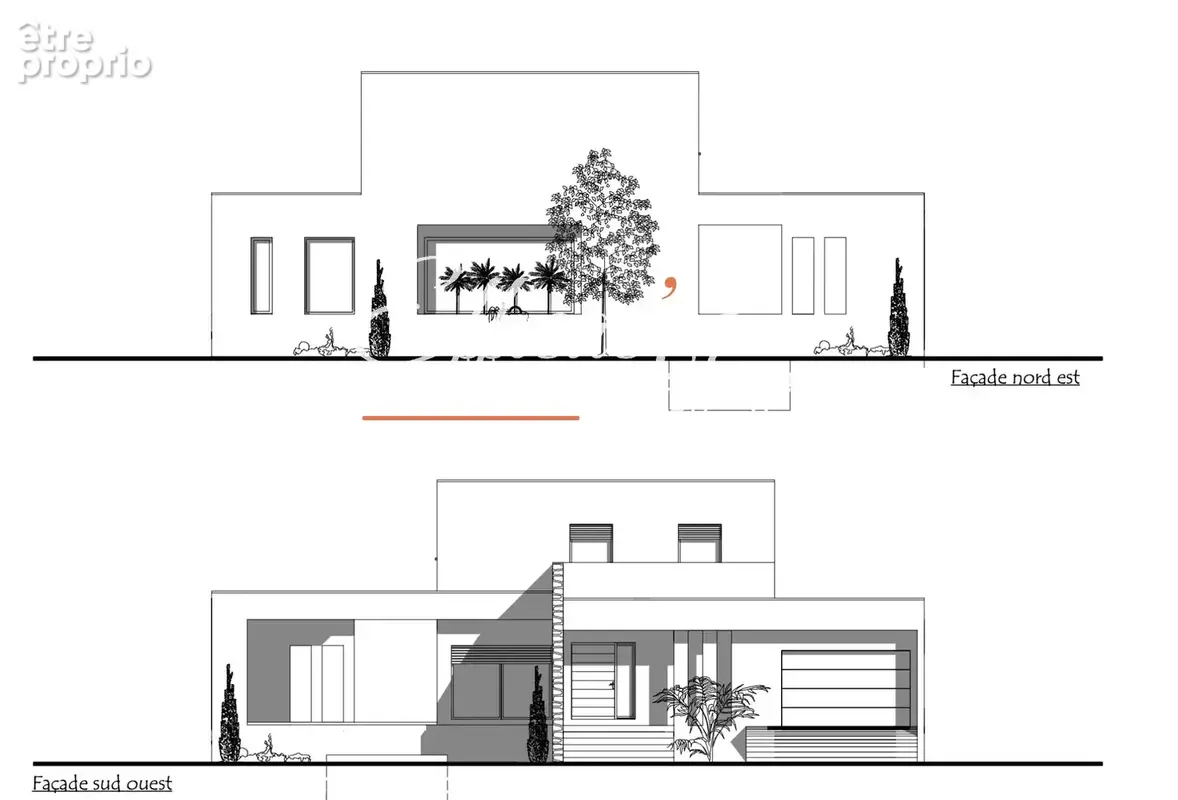 Terrain constructible 1 146 m² – Permis accordé pour villa avec piscine - photo 4