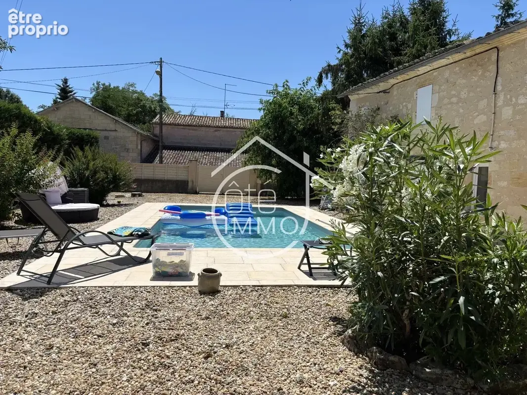 Saint Emilion : Maison Girondine en pierre avec piscine et Gîte - photo 21