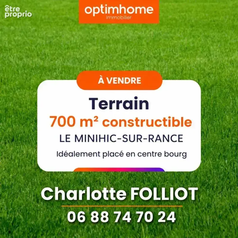 Terrain à LE MINIHIC-SUR-RANCE