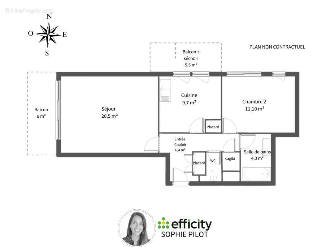 Appartement - photo 9