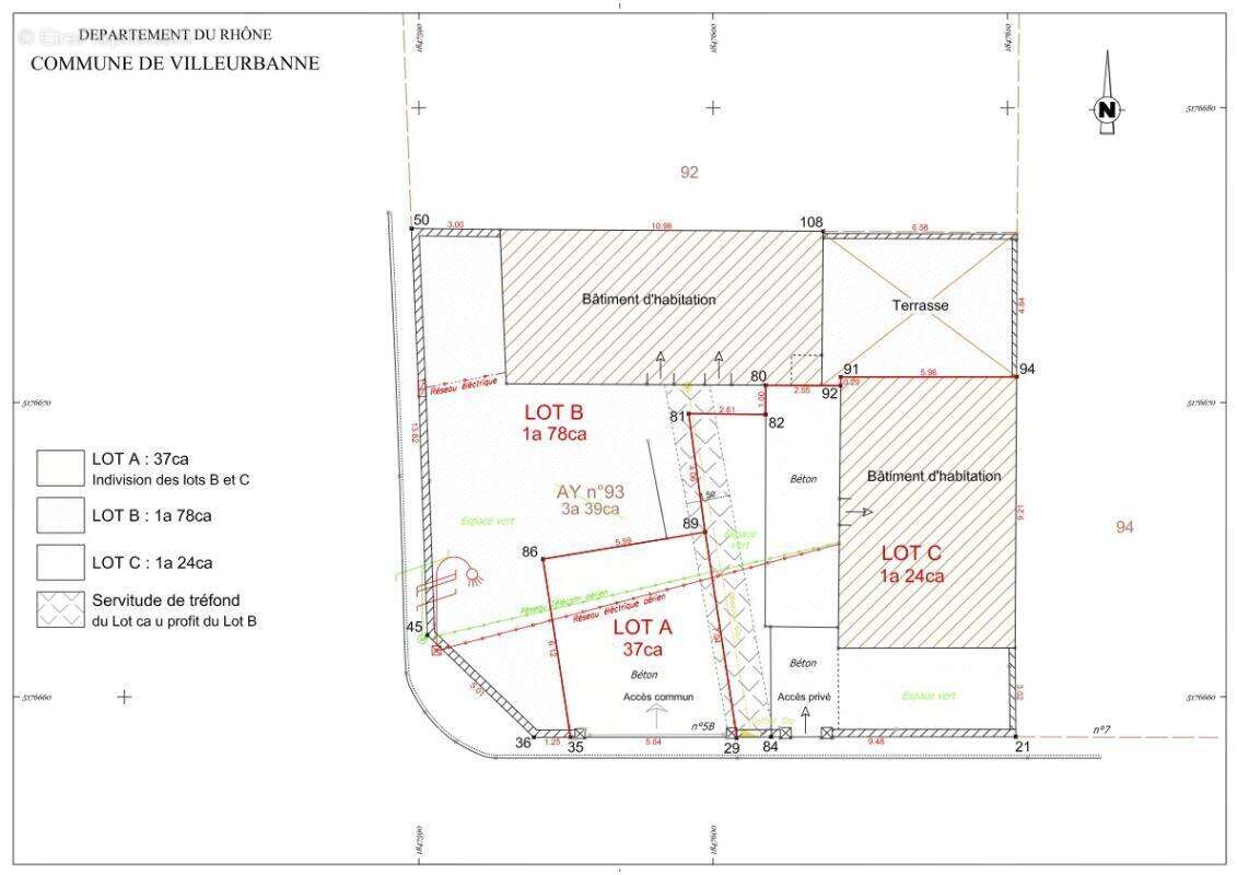 Maison à VILLEURBANNE
