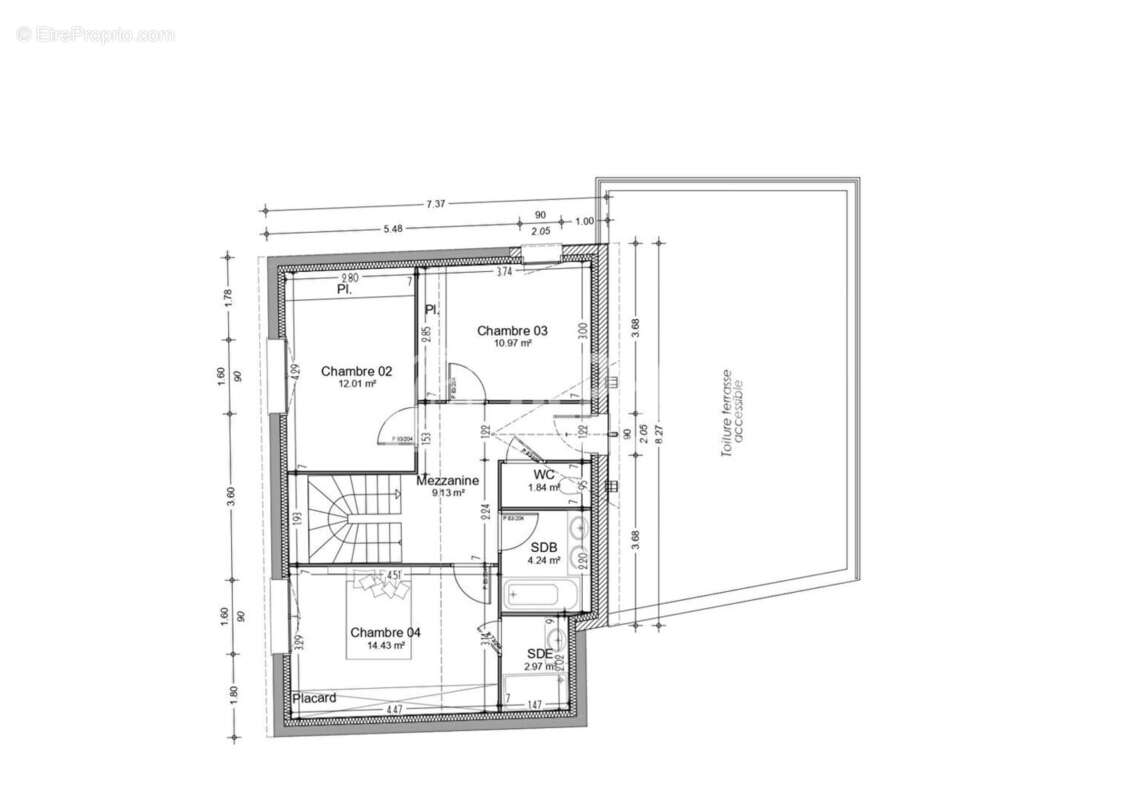 Maison Pornichet 5 pièce(s) 150 m2 - photo 4
