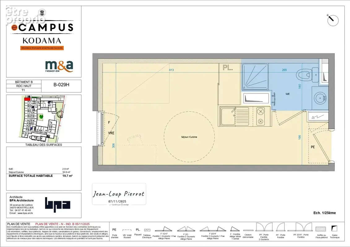 Appartement 19 m² à Montpellier  - photo 8