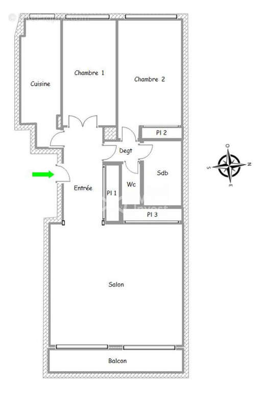 Appartement à BOULOGNE-BILLANCOURT