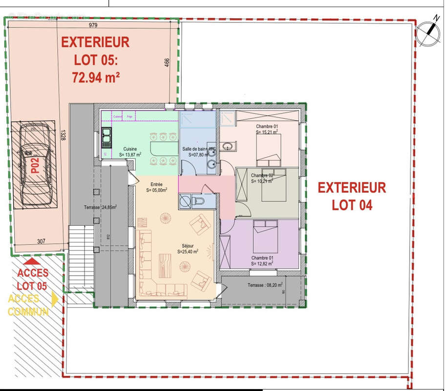 Appartement à LANSARGUES