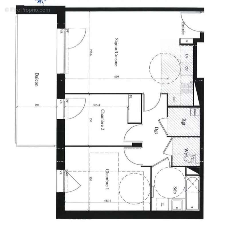 Appartement à VILLEURBANNE