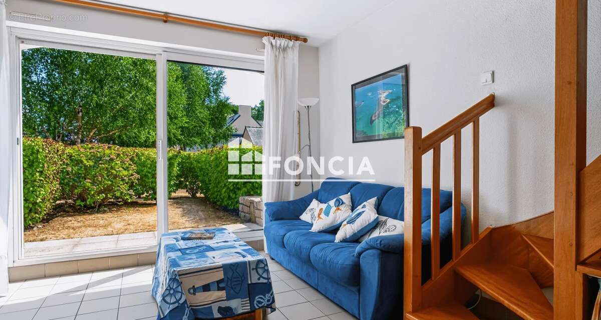 Port-la-Forêt - à 2 pas de la mer - Appartement Duplex T3 - Terrasse - Jardinet Clos - photo 2