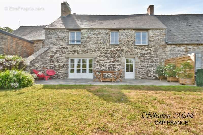 Maison en pierres rénovée 5 pièces à Saint Broladre (35) en Baie du Mont Saint Michel - photo 25