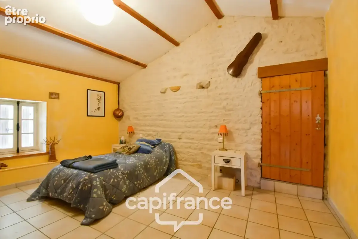 Maison de caractère à vendre 12 pièces SAINT SEVERIN SUR BOUTONNE (17) sur 4500m²de terrain arboré - photo 26