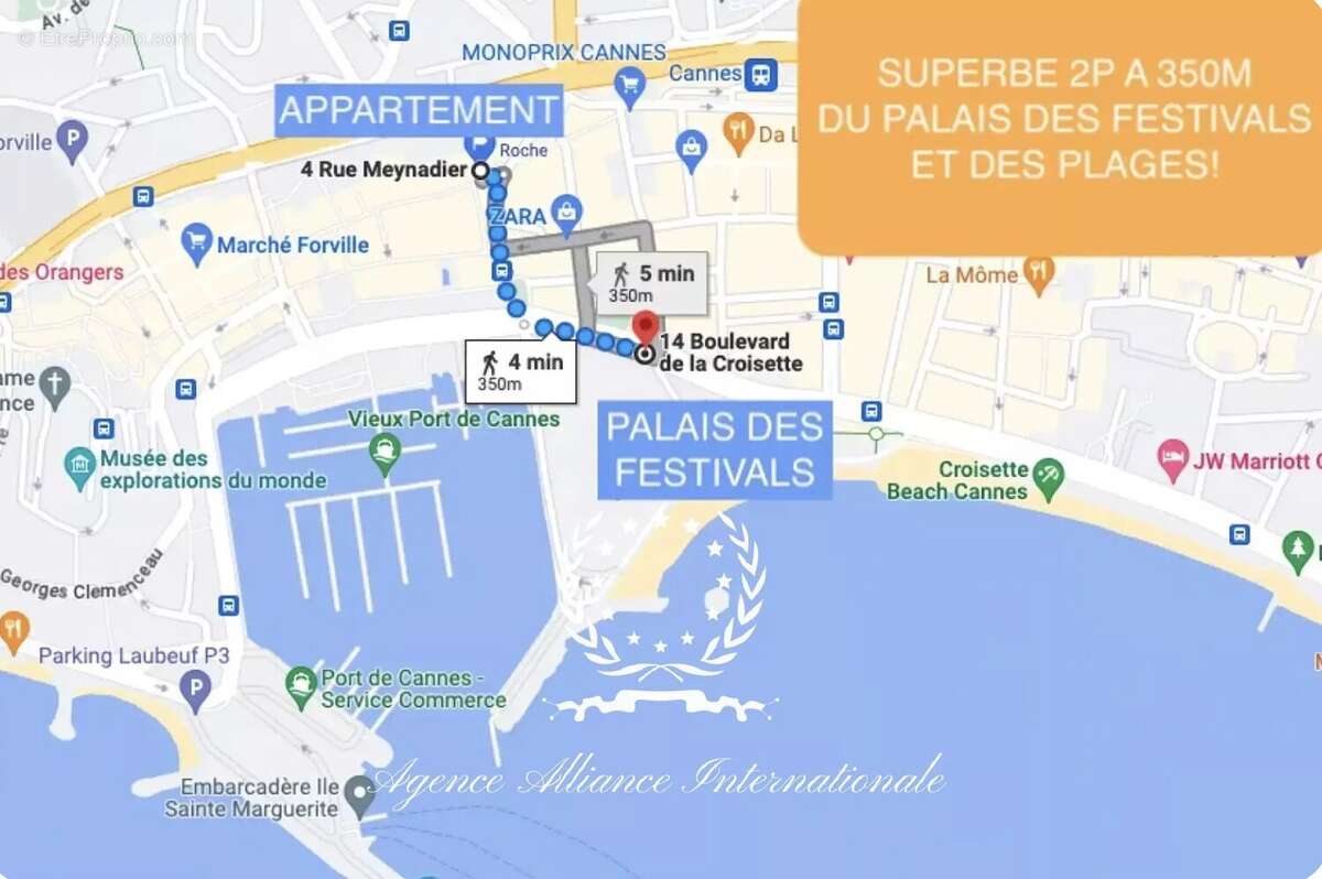 Appartement à CANNES