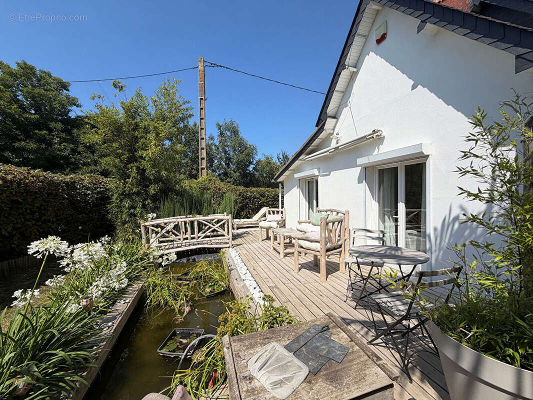 OCTEVILLE-SUR-MER - Propriété d'exception - Maison + gîte indépendant - 233.70m² - 1 939 m² - photo 3