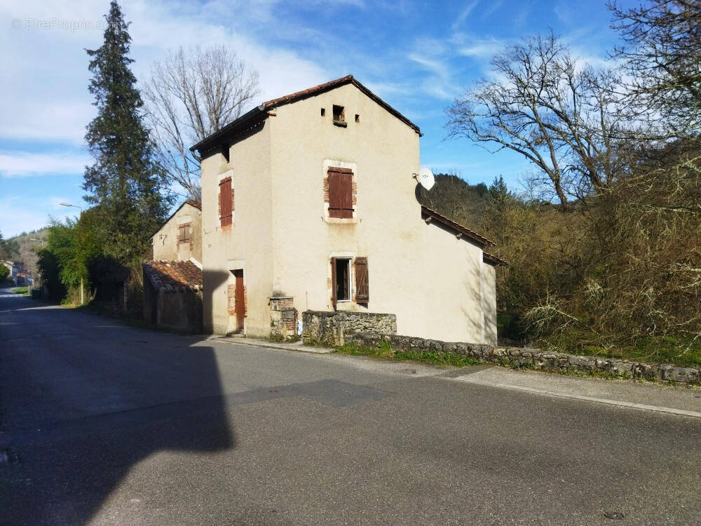 facade avant - Maison à CAHORS