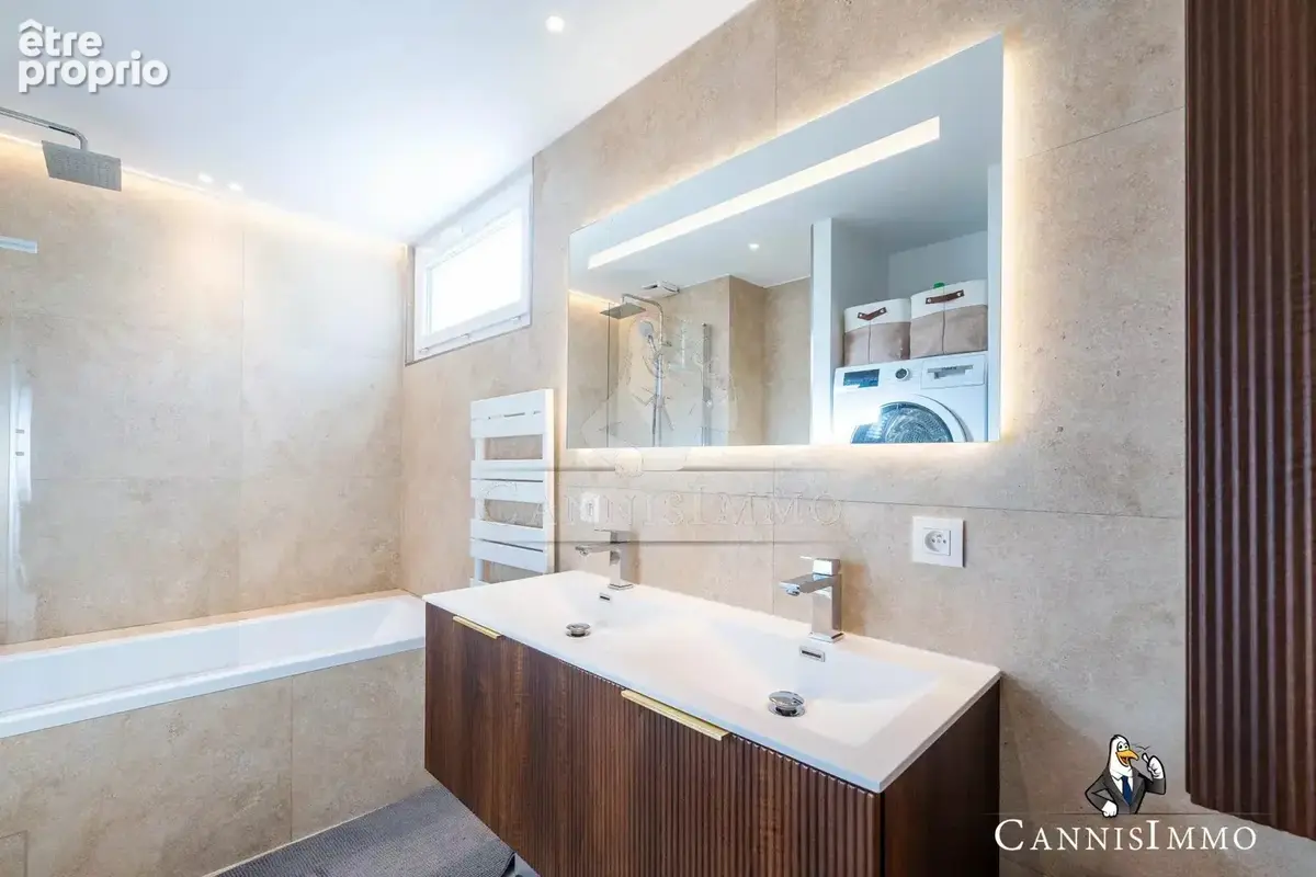 Le cannet mont joli - appartement 4 pièces entièrement rénové - photo 12