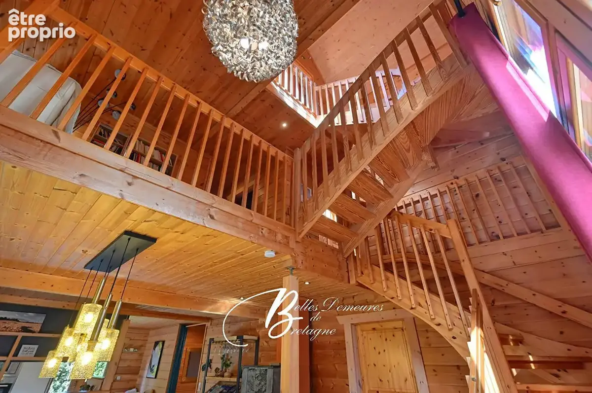 A vendre Maison en bois à Penvénan aux prestations haut de gamme avec piscine intérieure, à 800 m de la plage de Port-Blanc - photo 12