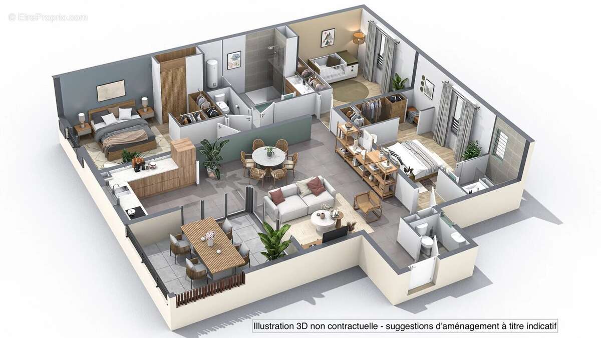Appartement à SAINT-DENIS