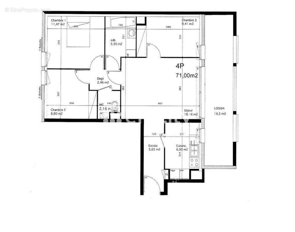 Appartement à ARGENTEUIL