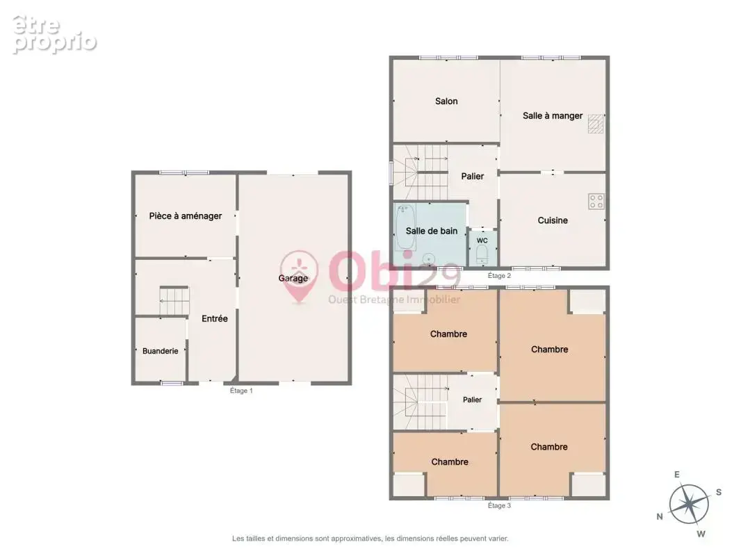 EDERN – Maison individuelle de 115 m² avec sous-sol complet et jardin clos - photo 3
