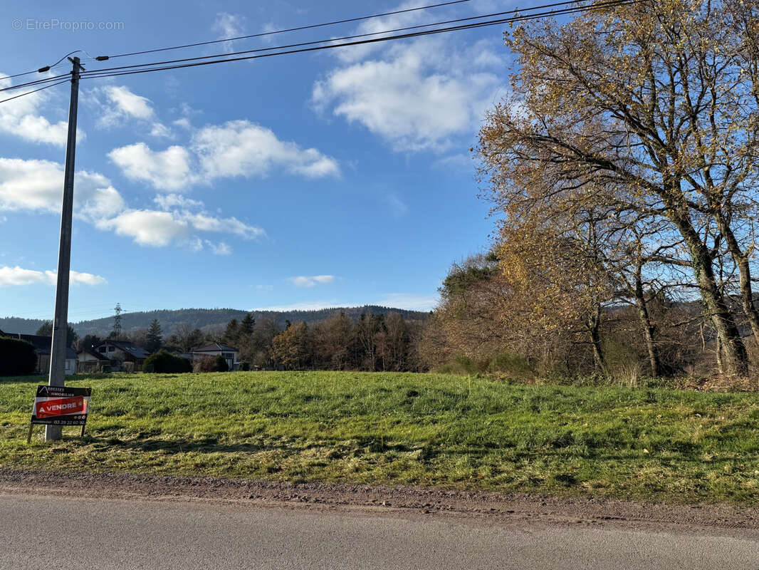 Terrain à SAINT-ETIENNE-LES-REMIREMONT