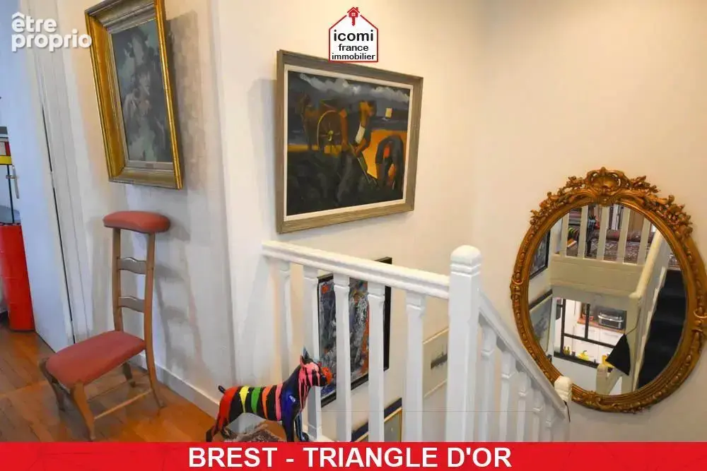 Finistere - brest (29200) - a vendre - appartement duplex de 110 m²- 3 chambres - cave - ascenseur - dalle beton - chauffage ind - photo 5
