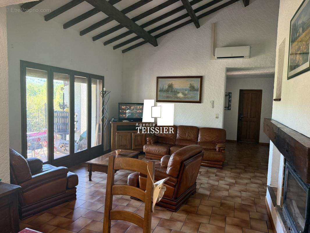 Sud Ardèche : 07260 Rosieres, Villa avec piscine sur 6800 m² - photo 6