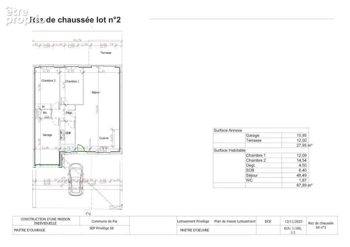 Maison 88 m² à Pia  - photo 3