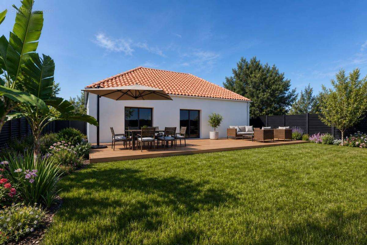 Terrain constructible - pornic - bourg - photo 2