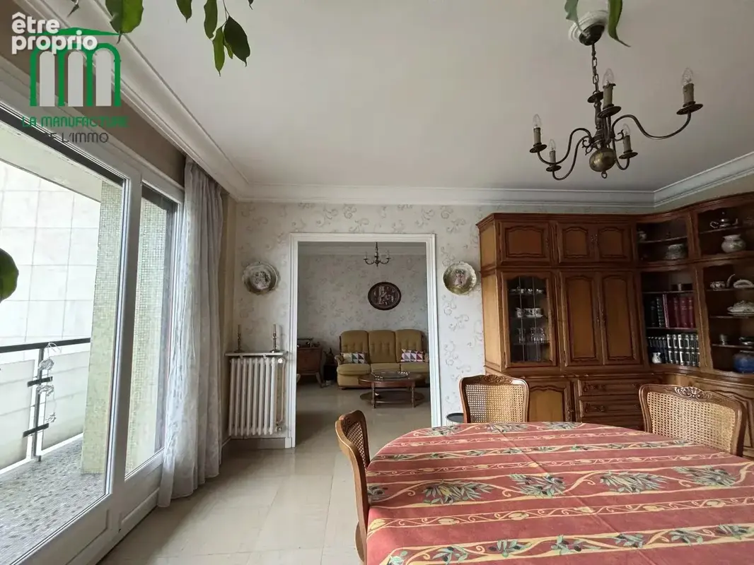 Saint etienne cours gustave nadaud - proche chavanelle - appartement t4 91,03m2 avec 2 grands balcons et cave - photo 6