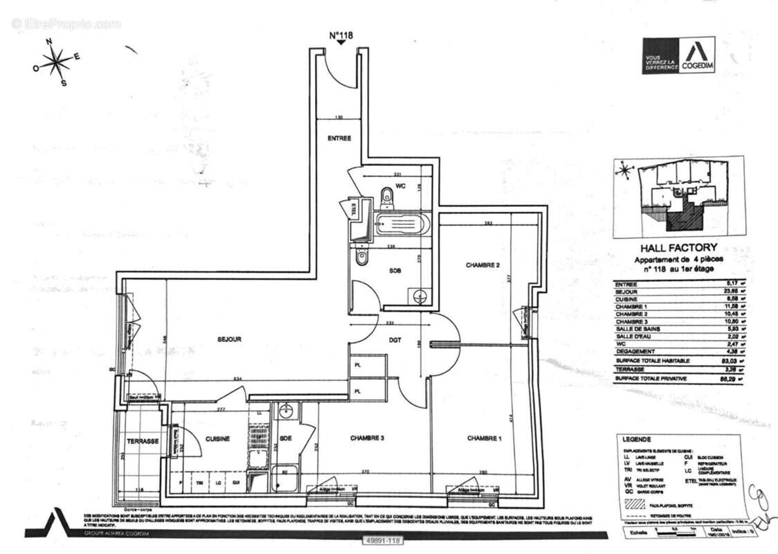Appartement à CACHAN