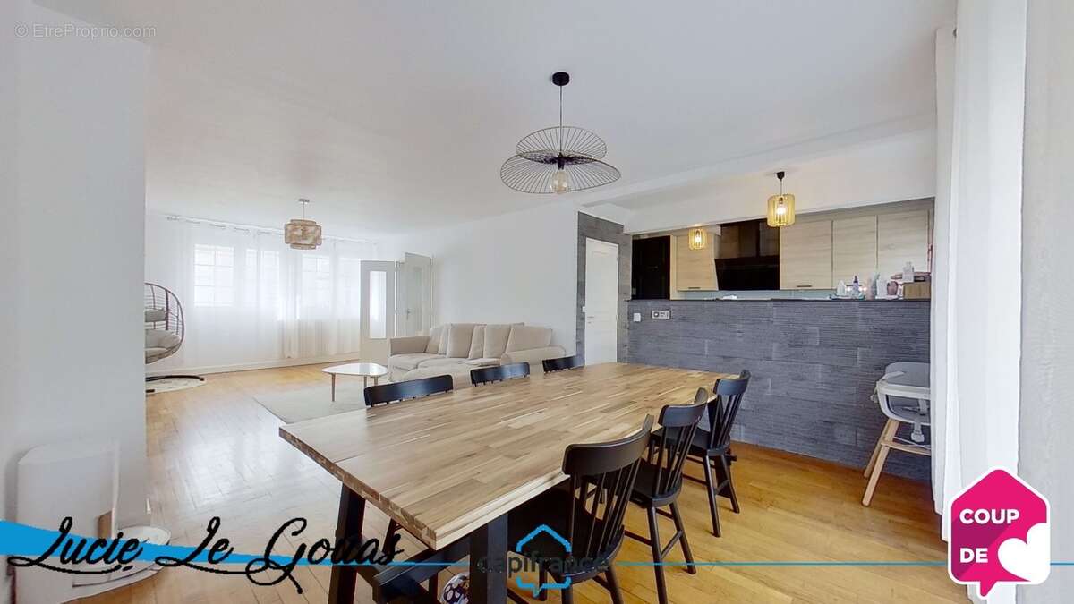 Maison jumelée de 114m² avec garage et jardin - photo 2