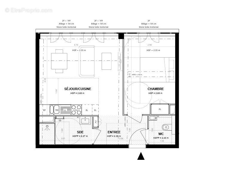 Appartement à PARIS-16E