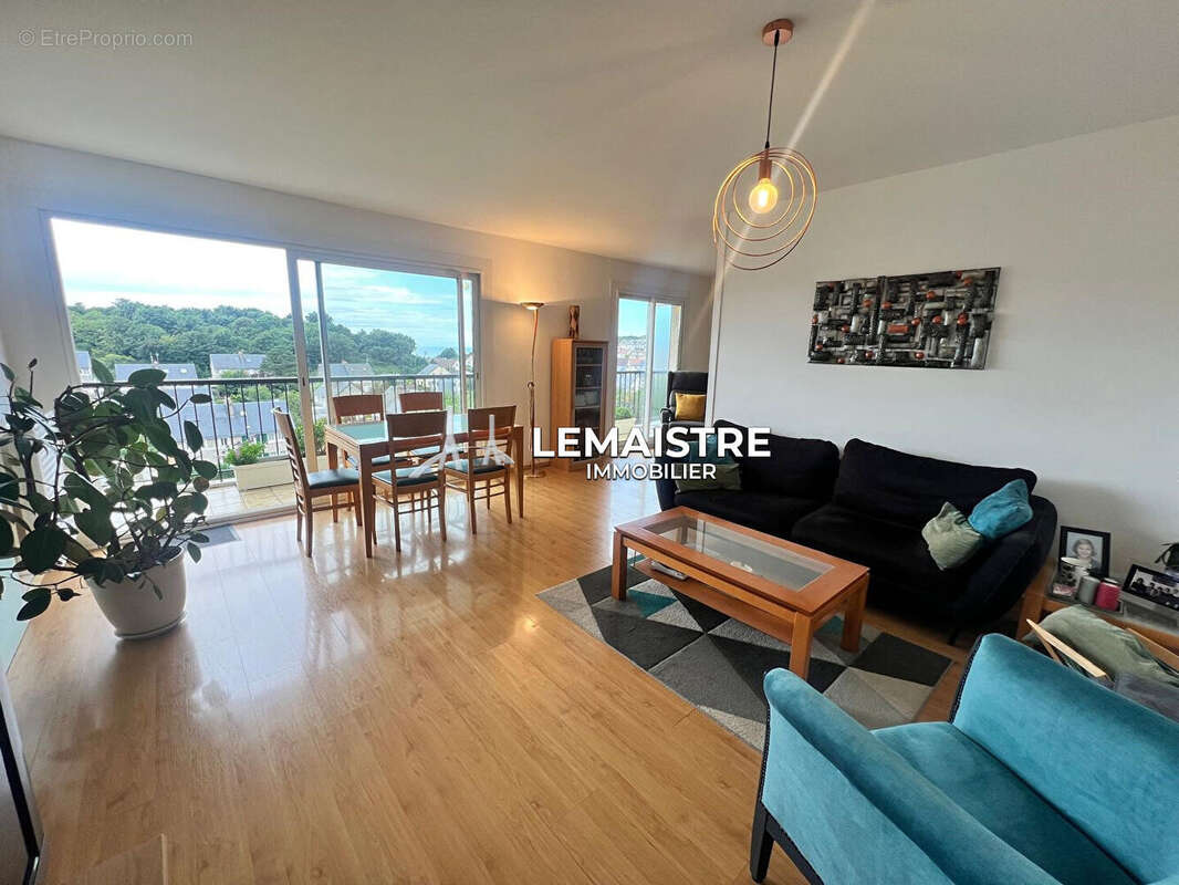 Sainte adresse vente appartement 4 chambres avec balcon echappee mer - photo 4