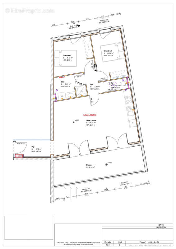 Appartement à SEPTEME