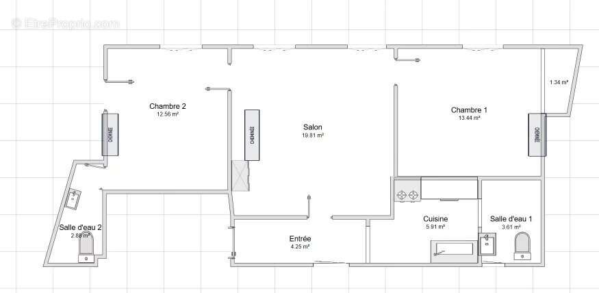 Appartement à EVREUX