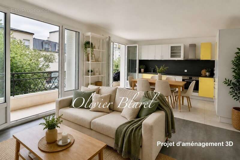 A vendre Le Plessis Robinson - 69m² rénové - 2 chambres - Balcon - Box - Gare 10mn - photo 2