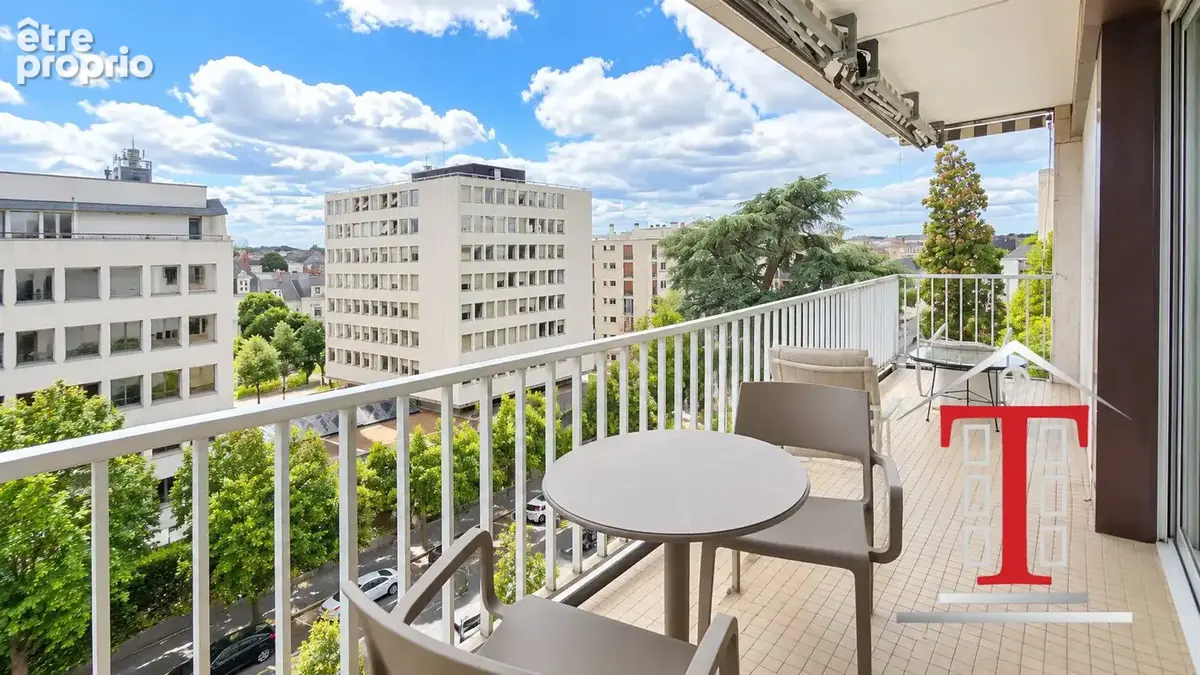 Balcon agréable avec vue dégagée