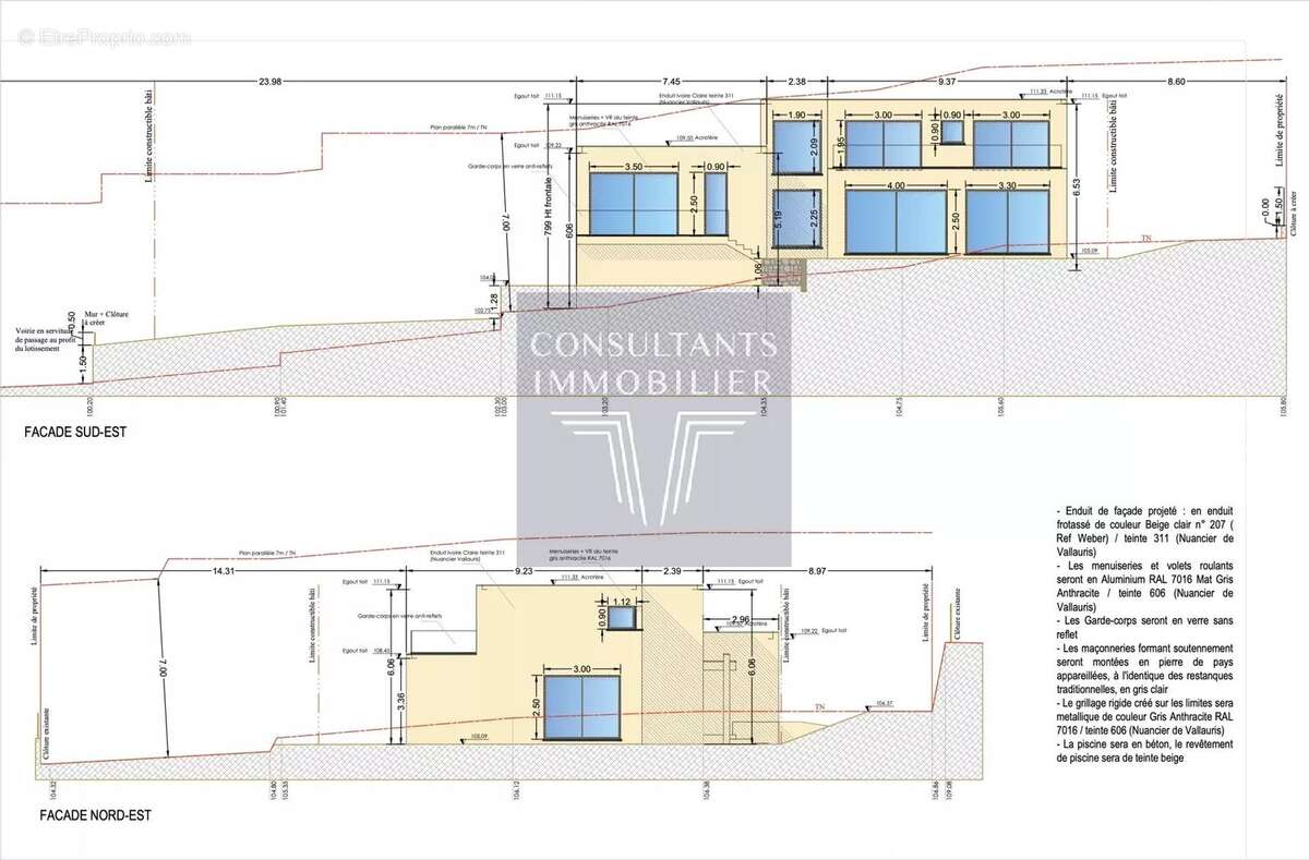 Terrain à VALLAURIS