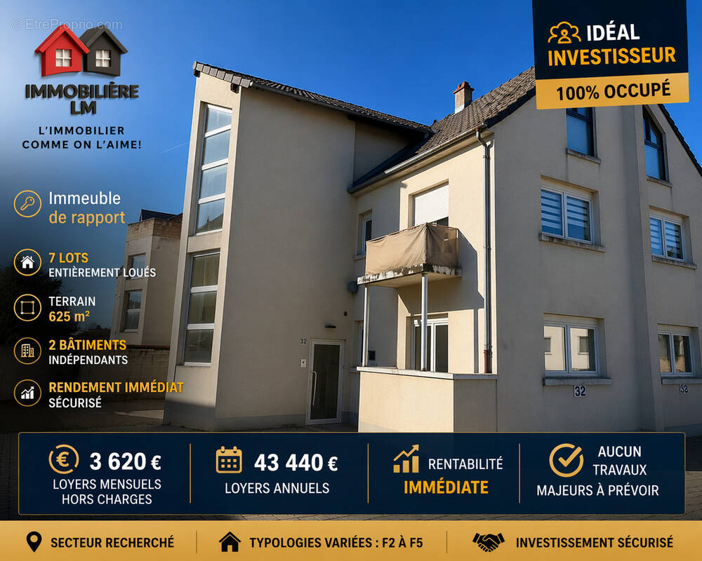 Appartement à L'HOPITAL